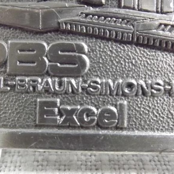 Vintage Scotford Refinery & Shell Gas Belt Buckle - Picture 4 of 10